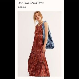 New Free People XS or S One Love Maxi Dress